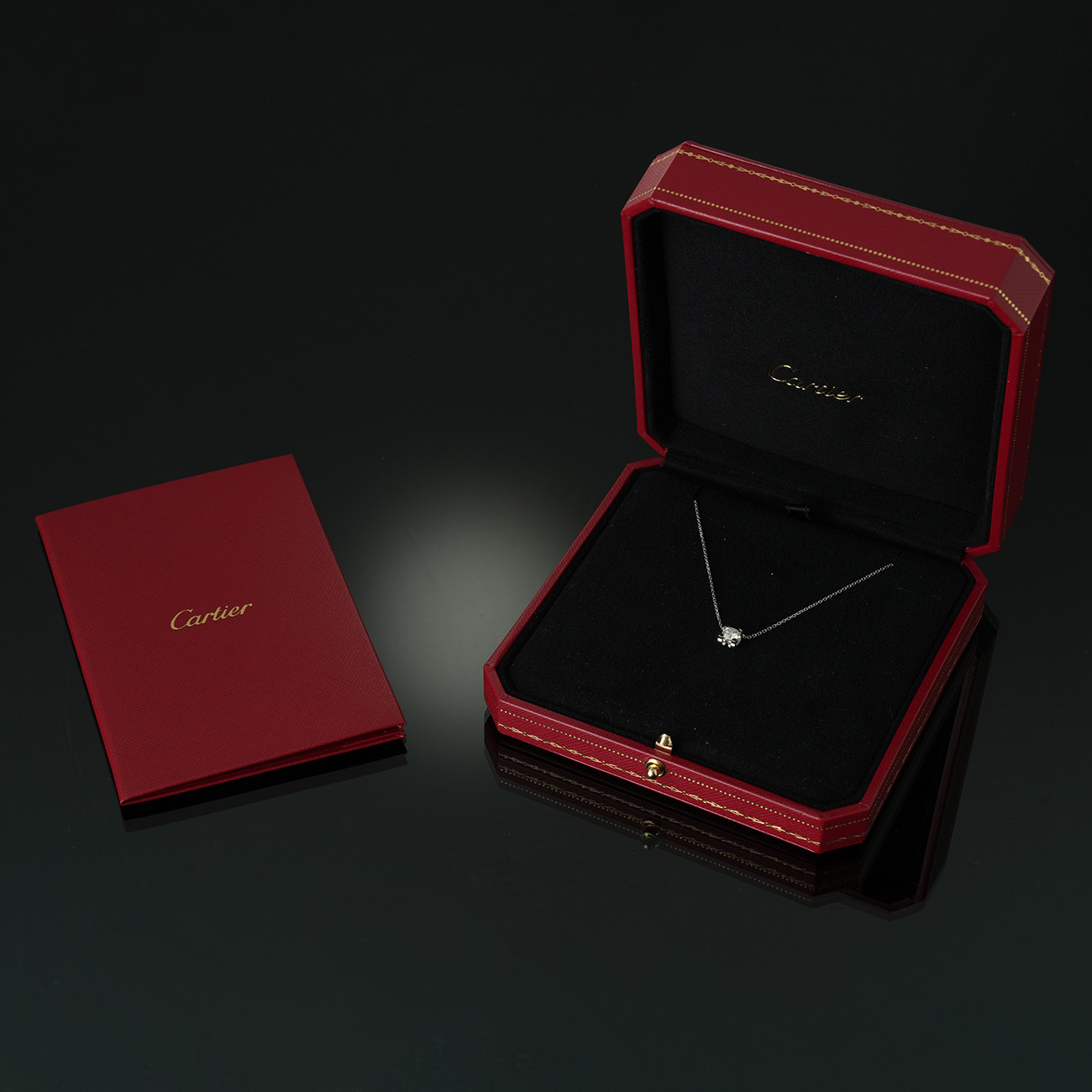CARTIER(USED)까르띠에 0.50CT 다이아 네크리스
