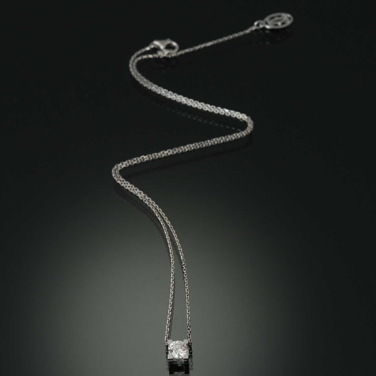 CARTIER(USED)까르띠에 0.50CT 다이아 네크리스