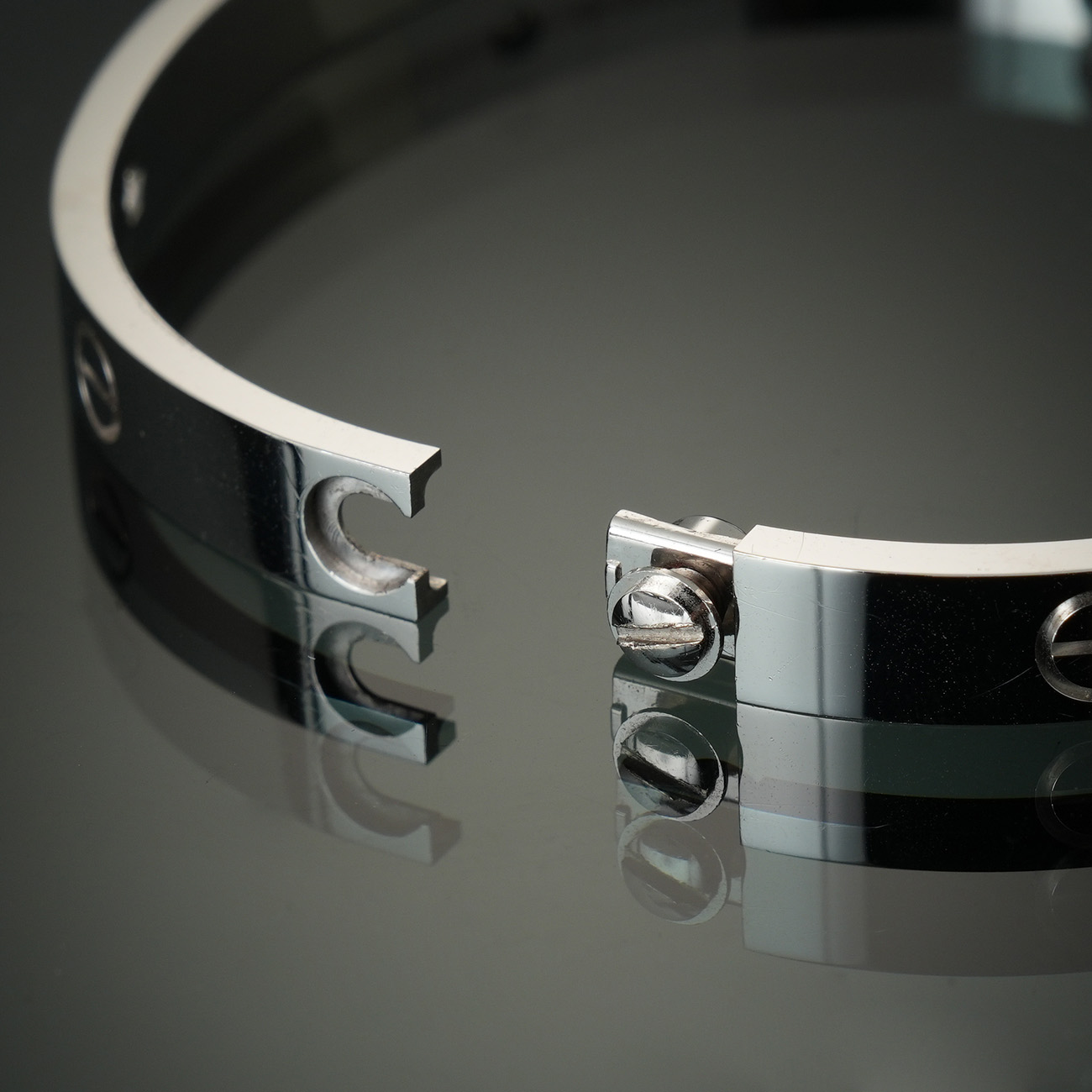 CARTIER(USED)까르띠에 러브 다이아 브레이슬릿 #17