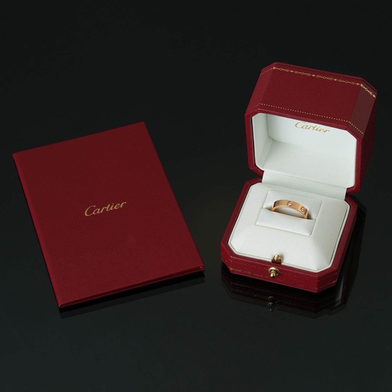 CARTIER(USED)까르띠에 1P 러브 웨딩밴드 #56