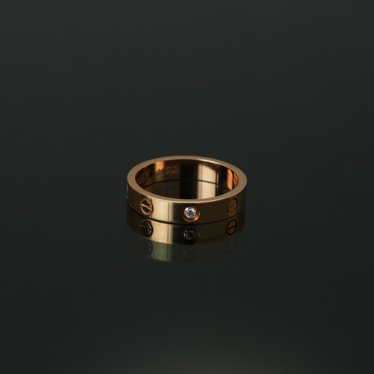 CARTIER(USED)까르띠에 1P 러브 웨딩밴드 #56