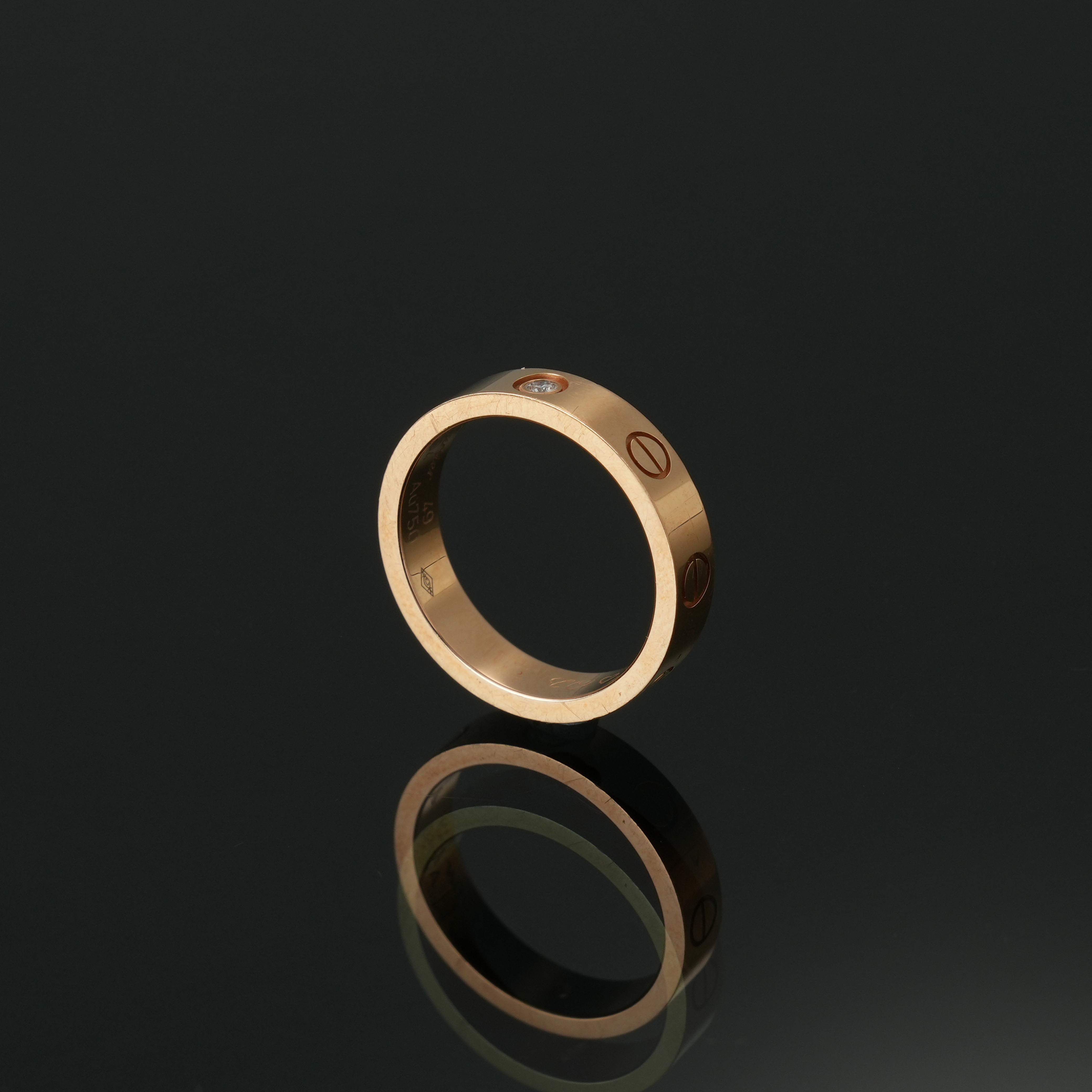 CARTIER(USED)까르띠에 1P 러브 웨딩밴드 #49
