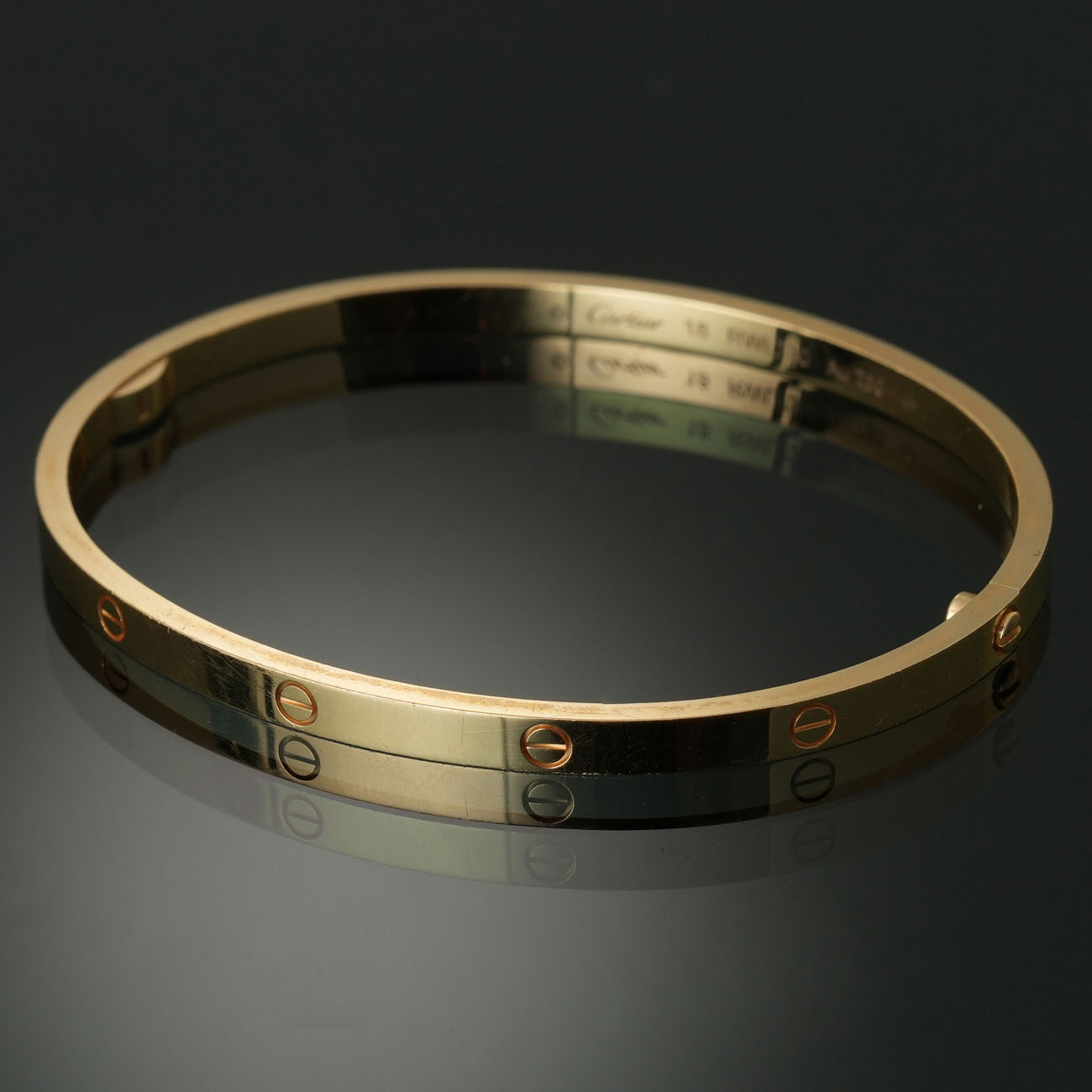 CARTIER(USED)까르띠에 러브 브레이슬릿 SM #18
