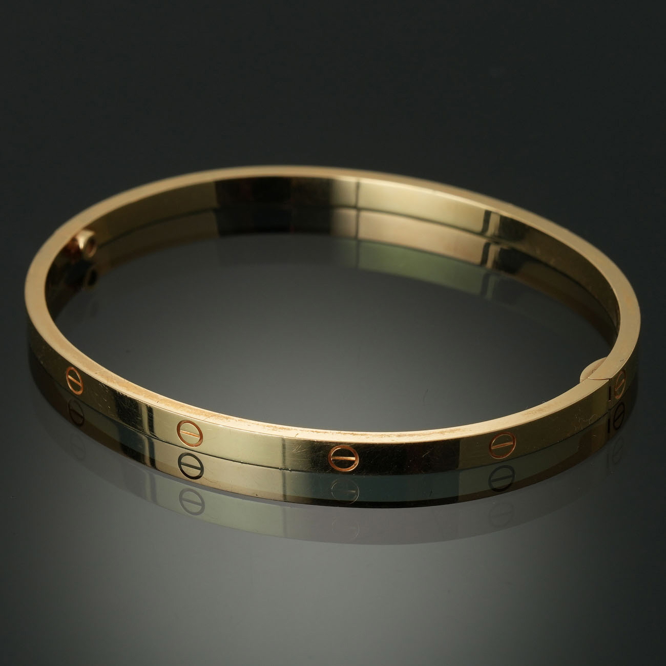 CARTIER(USED)까르띠에 러브 브레이슬릿 SM #18