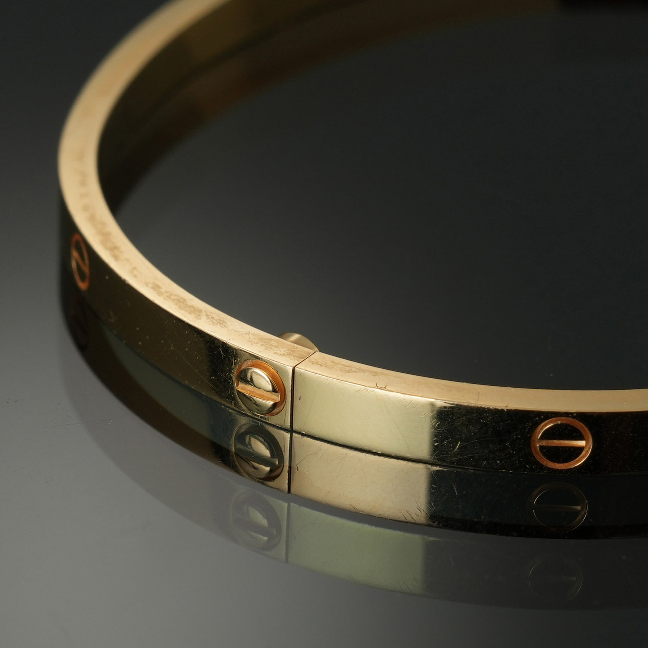 CARTIER(USED)까르띠에 러브 브레이슬릿 SM #18
