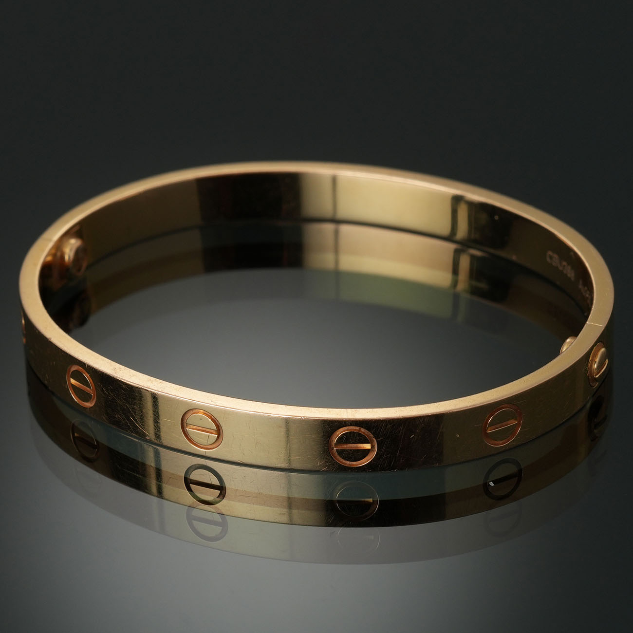CARTIER(USED)까르띠에 러브 브레이슬릿 #17