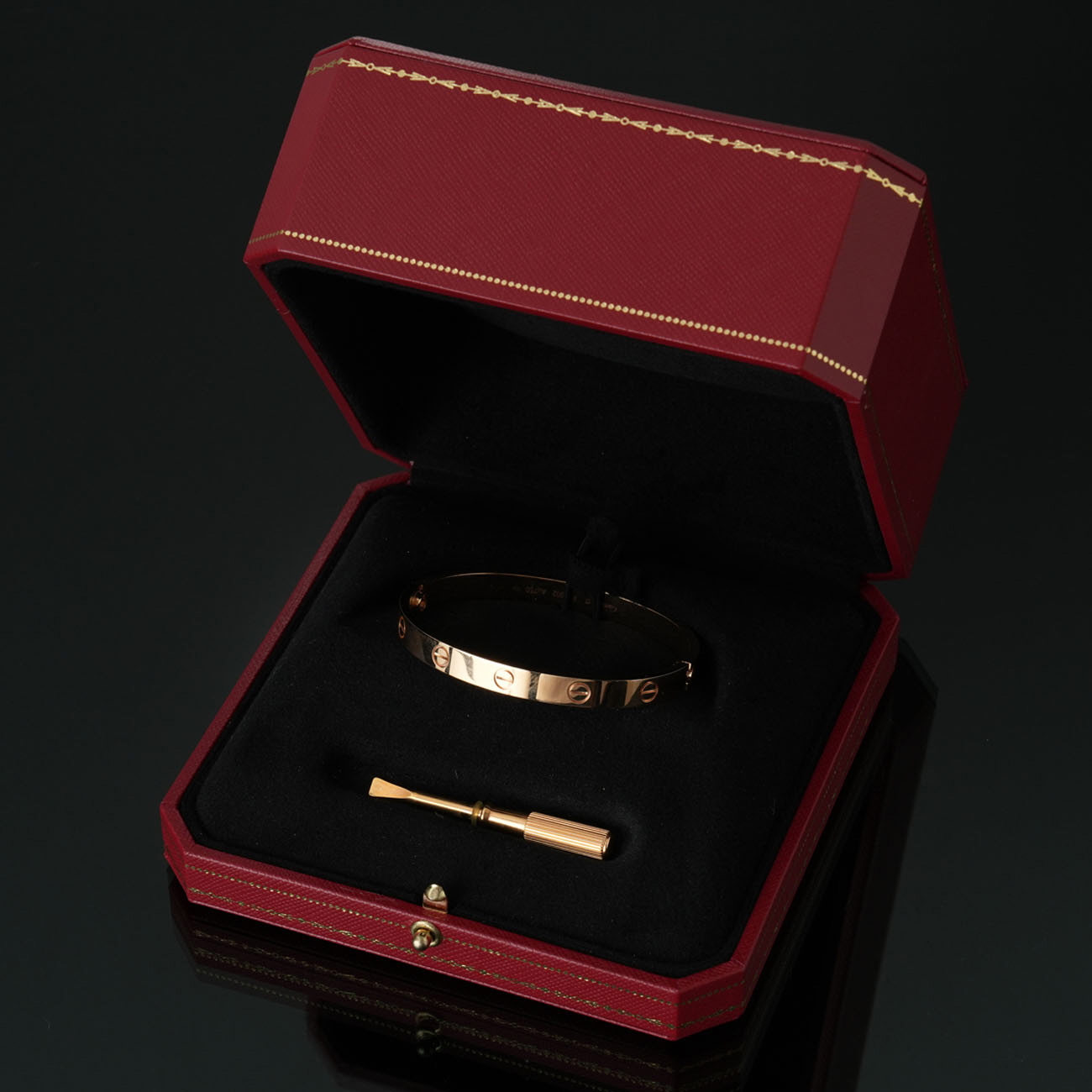 CARTIER(USED)까르띠에 러브 브레이슬릿 #17