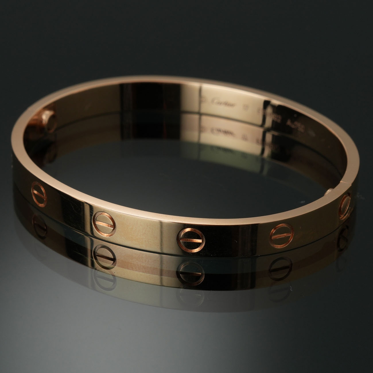 CARTIER(USED)까르띠에 러브 브레이슬릿 #17