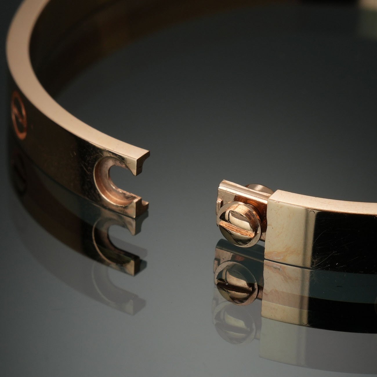 CARTIER(USED)까르띠에 러브 브레이슬릿 #17