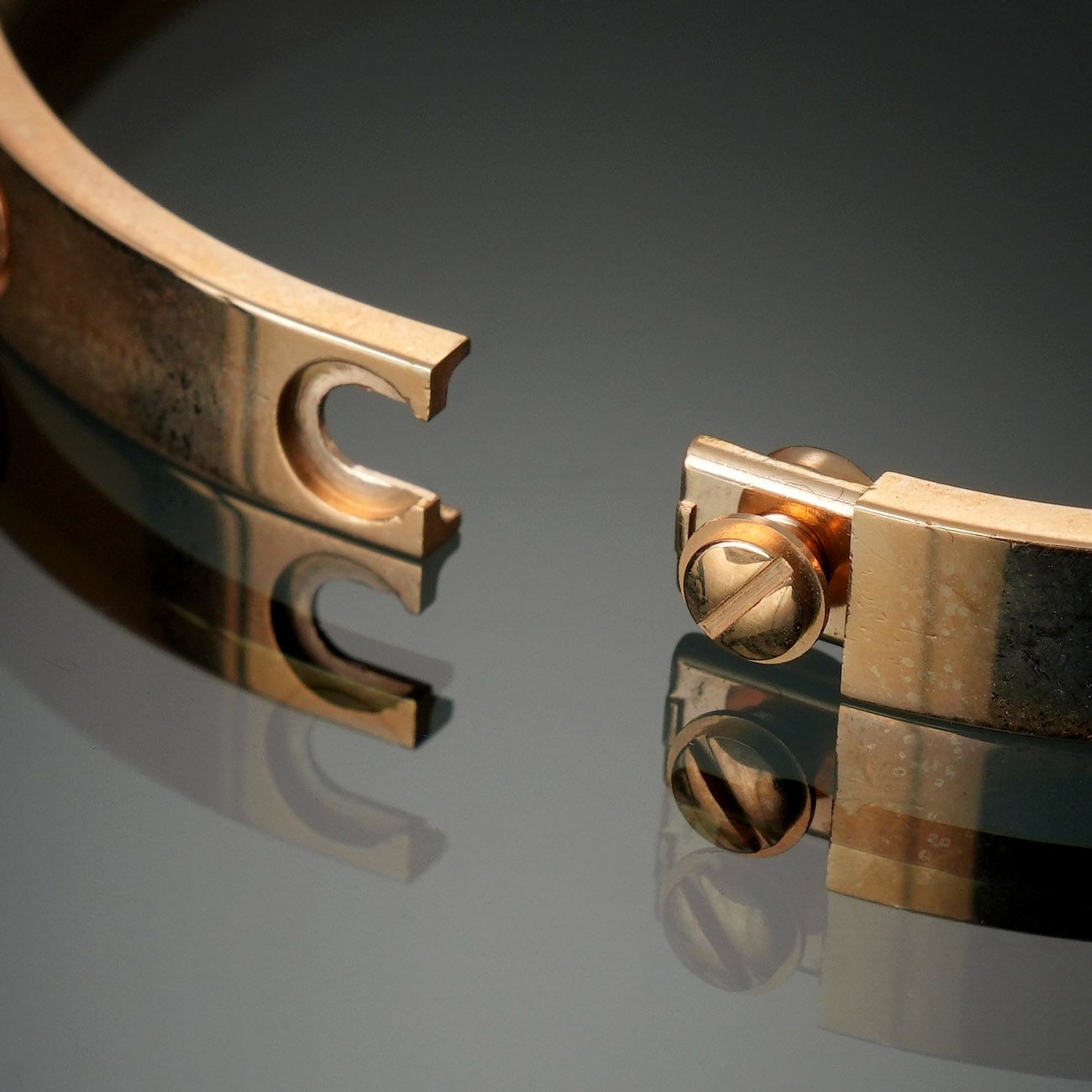 CARTIER(USED)까르띠에 러브 브레이슬릿 4P #17