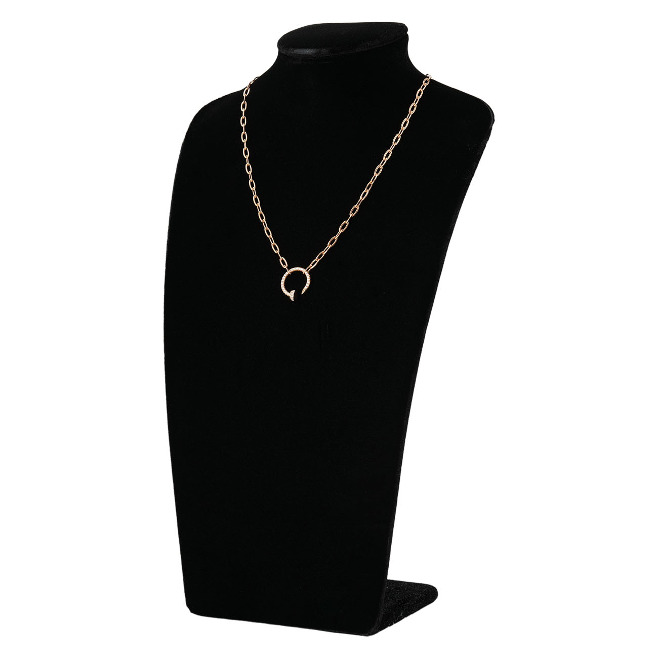 CARTIER(USED)까르띠에 저스트 앵 끌루 다이아 파베 네크리스