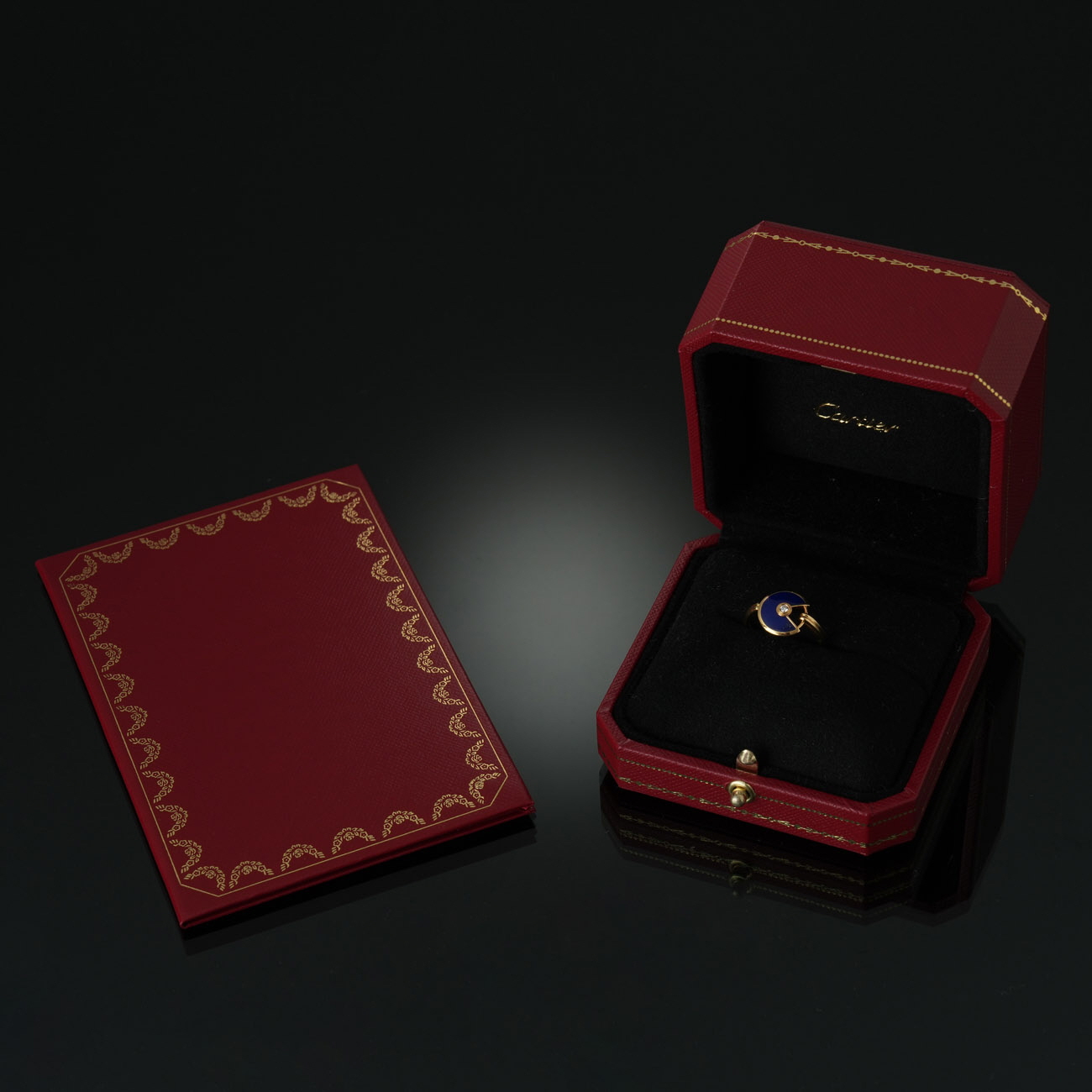 CARTIER(USED)까르띠에 아뮬레뜨 링 #52