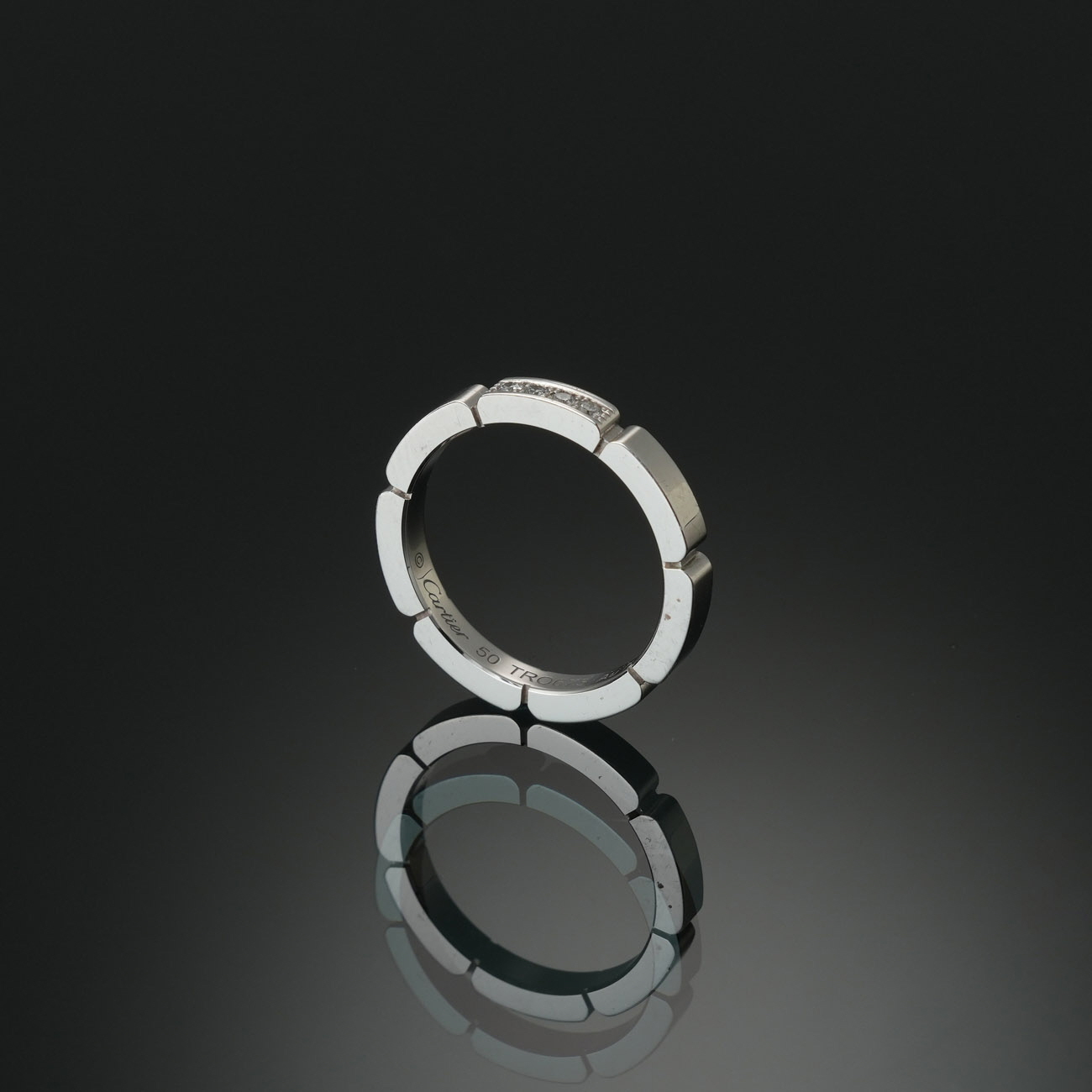CARTIER(USED)까르띠에 마이용 팬더 웨딩밴드#50