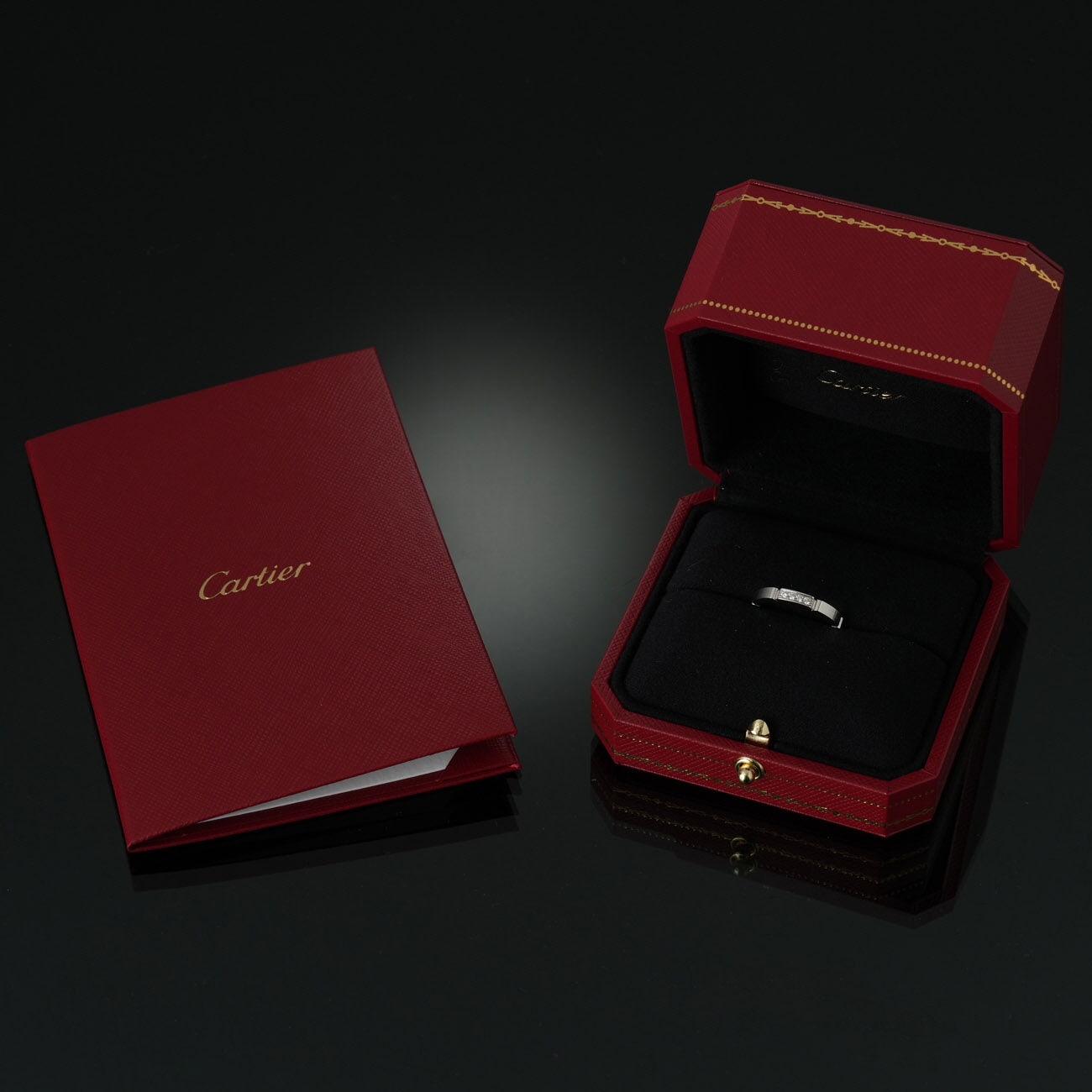 CARTIER(USED)까르띠에 마이용 팬더 웨딩밴드#50