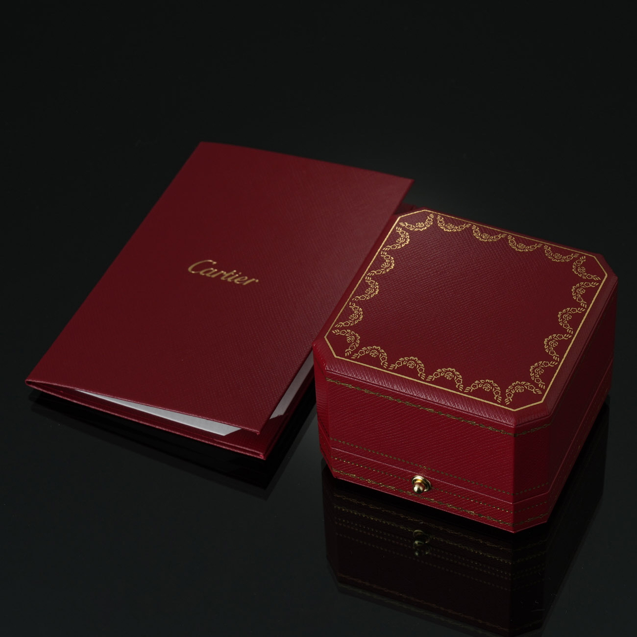 CARTIER(USED)까르띠에 마이용 팬더 웨딩밴드#50