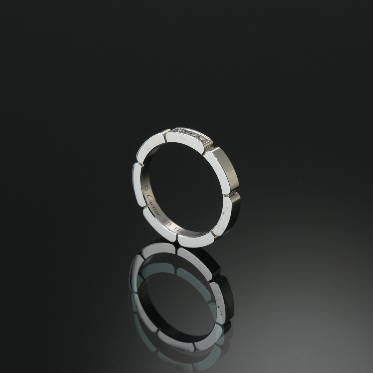 CARTIER(USED)까르띠에 마이용 팬더 웨딩밴드#50
