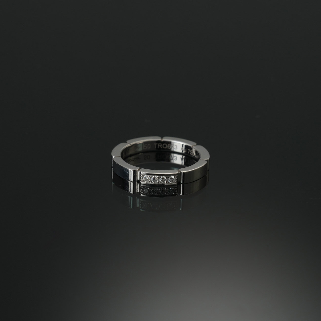 CARTIER(USED)까르띠에 마이용 팬더 웨딩밴드#50