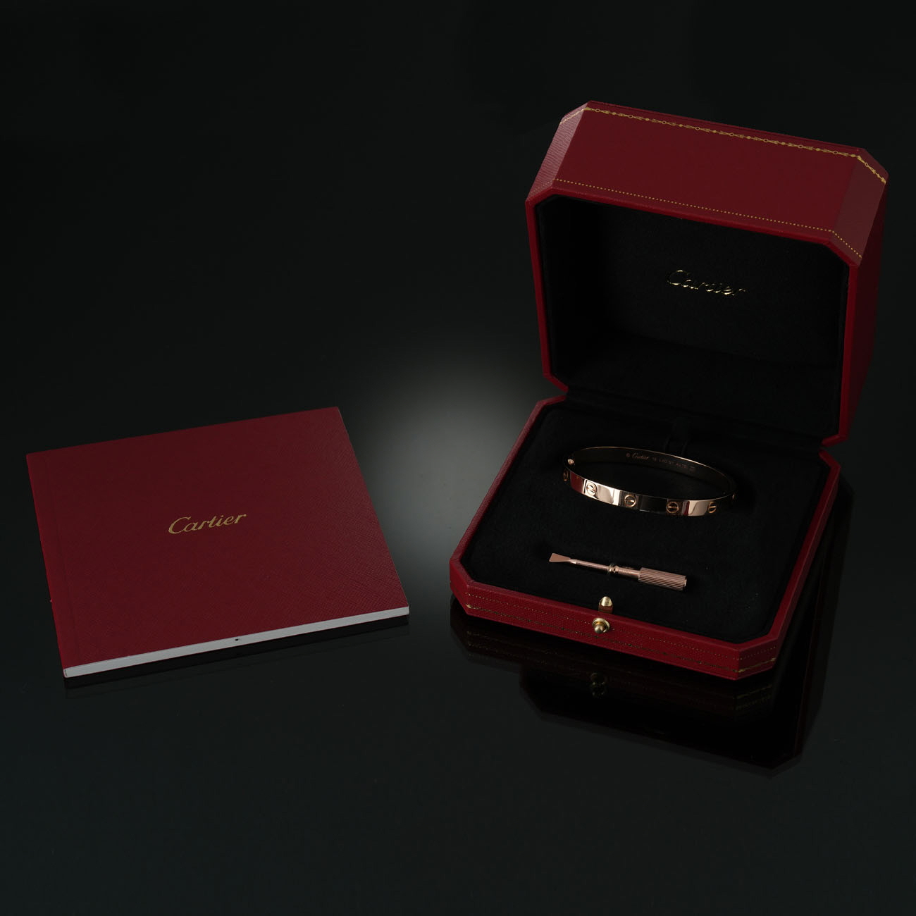 CARTIER(USED)까르띠에 러브 브레이슬릿 #18