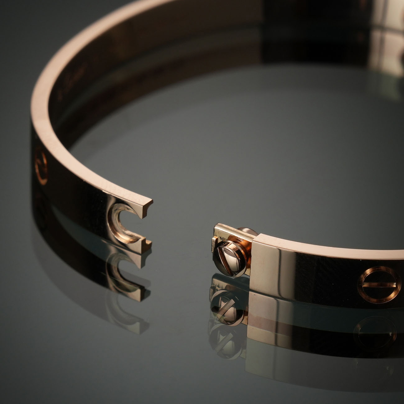 CARTIER(USED)까르띠에 러브 브레이슬릿 #18