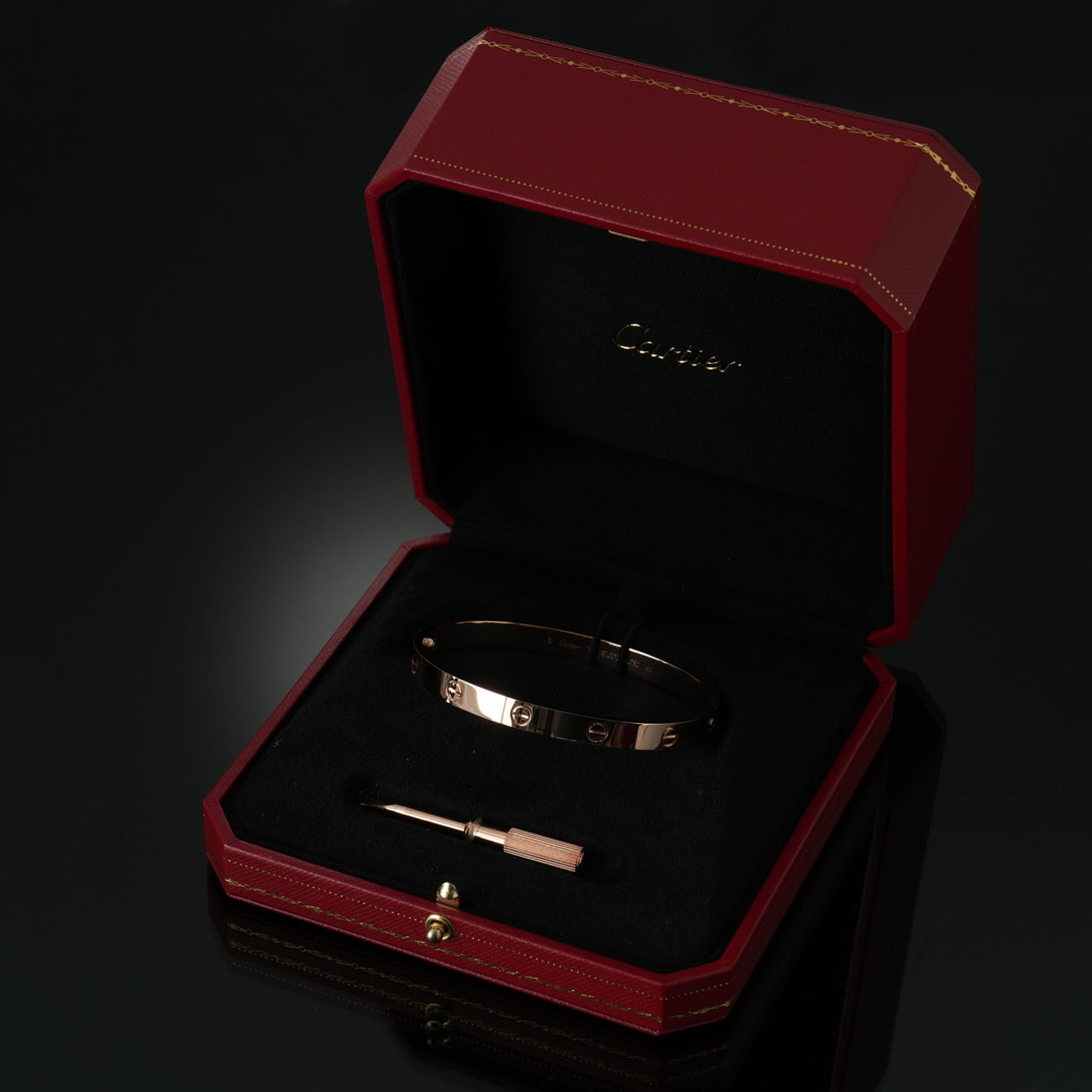 CARTIER(USED)까르띠에 러브 브레이슬릿 #19