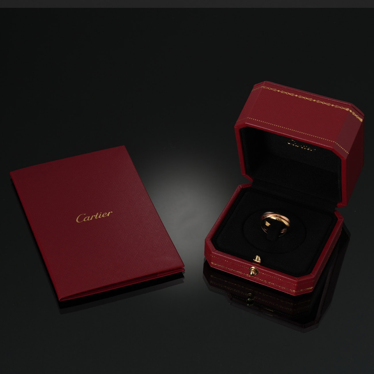 CARTIER(USED)까르띠에 트리니티 링 스몰 #52