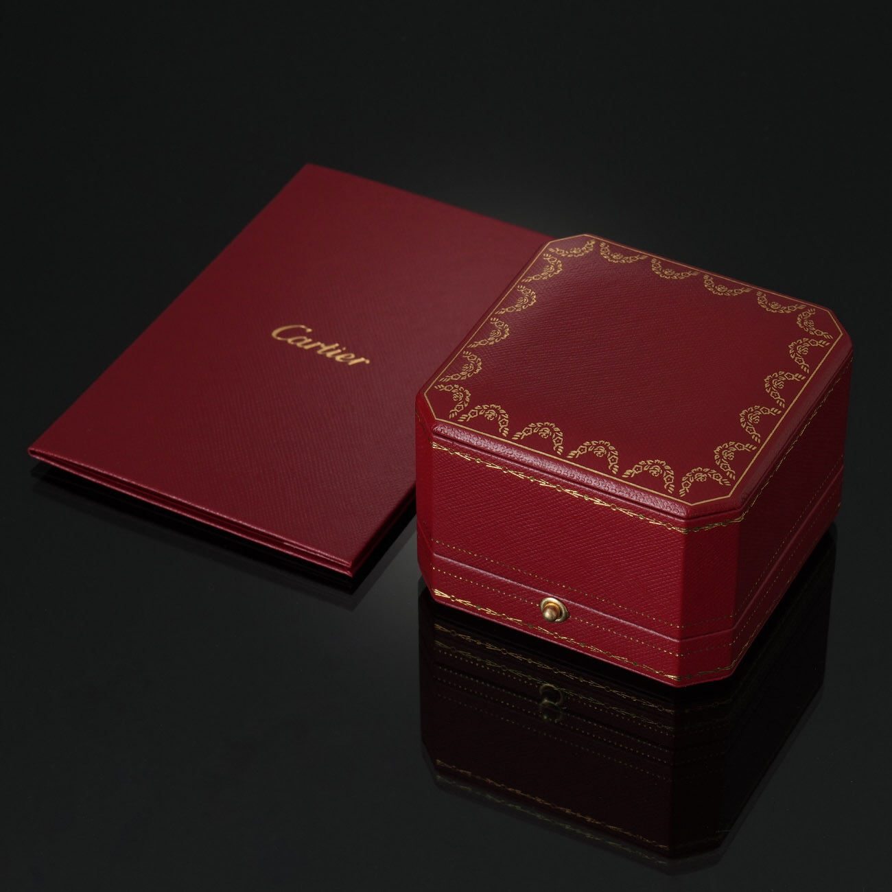 CARTIER(USED)까르띠에 C 드 까르띠에 웨딩밴드 #55