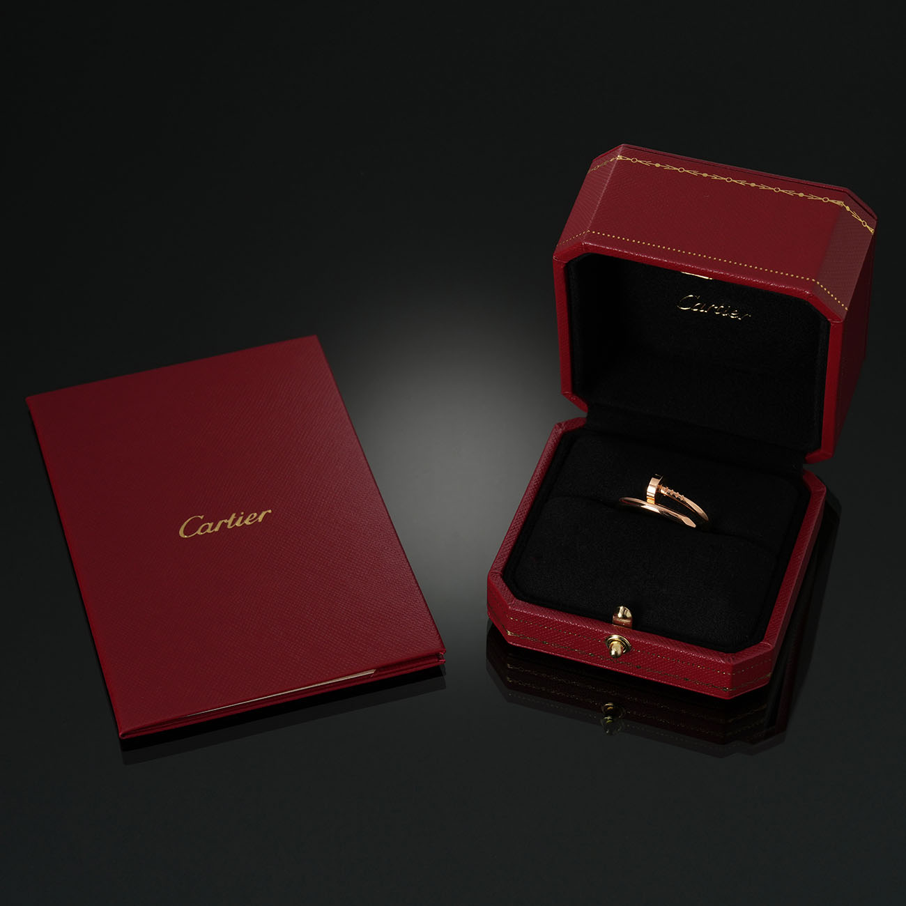 CARTIER(USED)까르띠에 저스트 앵 끌루 링 #62 B4092562