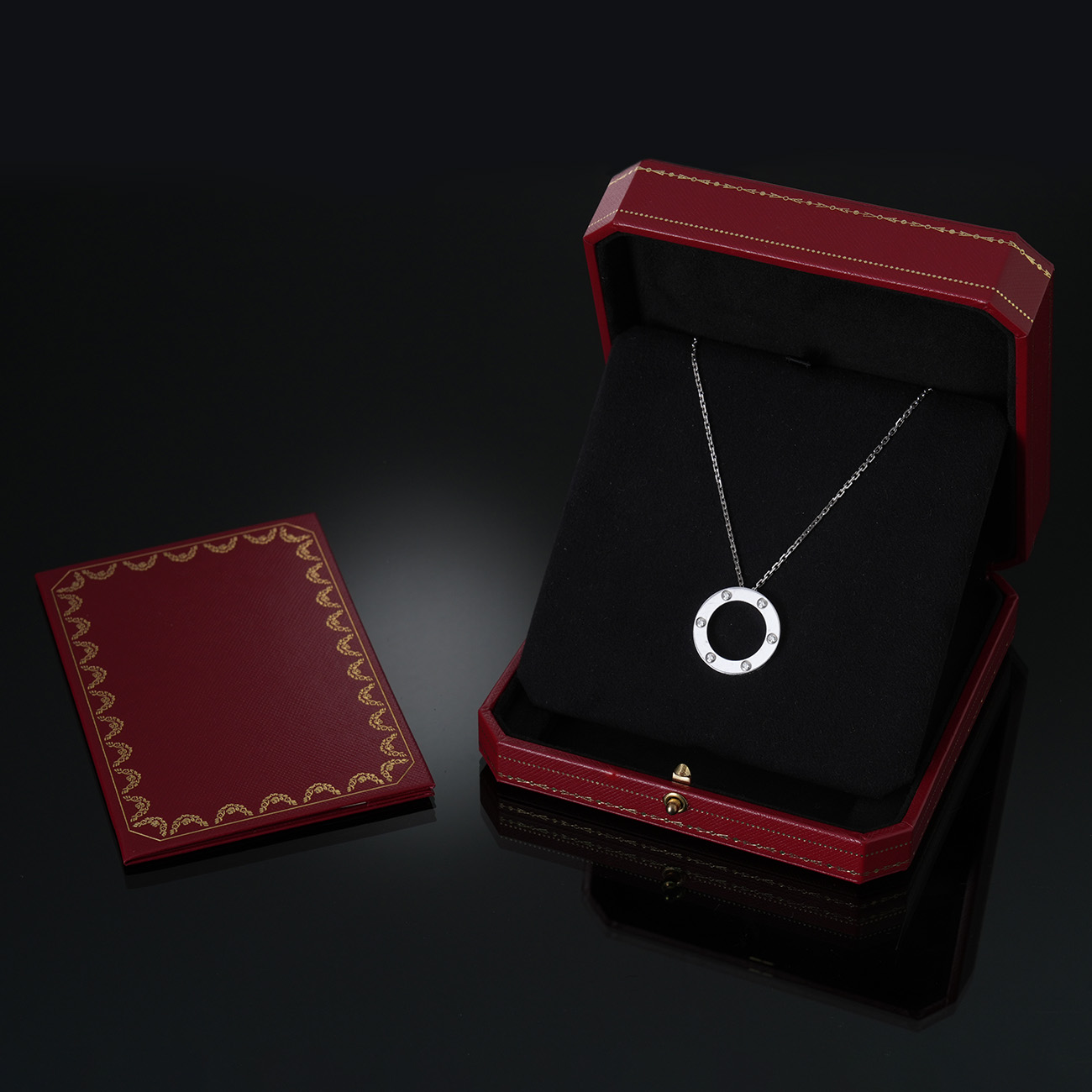 CARTIER(USED)까르띠에 6P 러브 네크리스