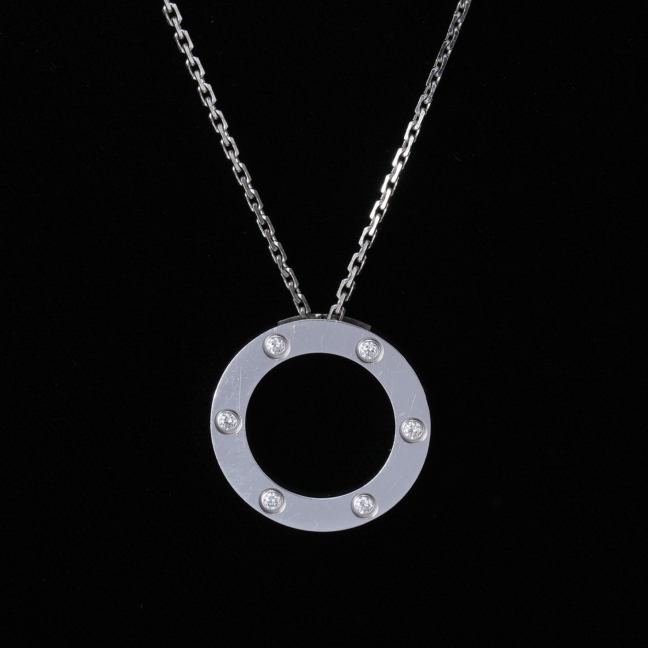 CARTIER(USED)까르띠에 6P 러브 네크리스