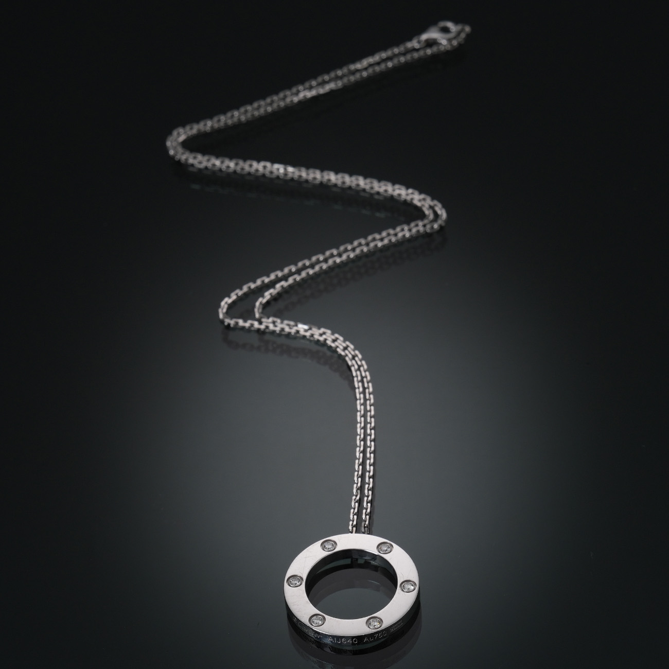 CARTIER(USED)까르띠에 6P 러브 네크리스