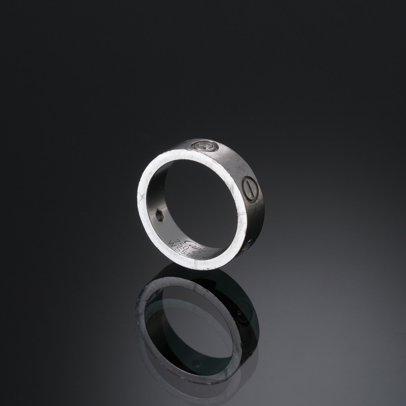 CARTIER(USED)까르띠에 3P 다이아 러브링 #49