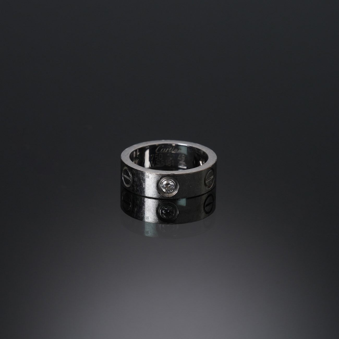 CARTIER(USED)까르띠에 3P 다이아 러브링 #49