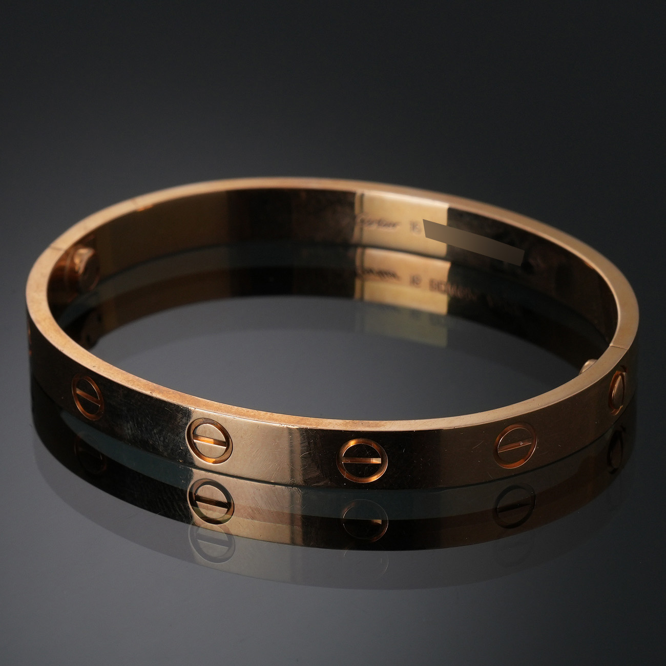 CARTIER(USED)까르띠에 러브 브레이슬릿 #16