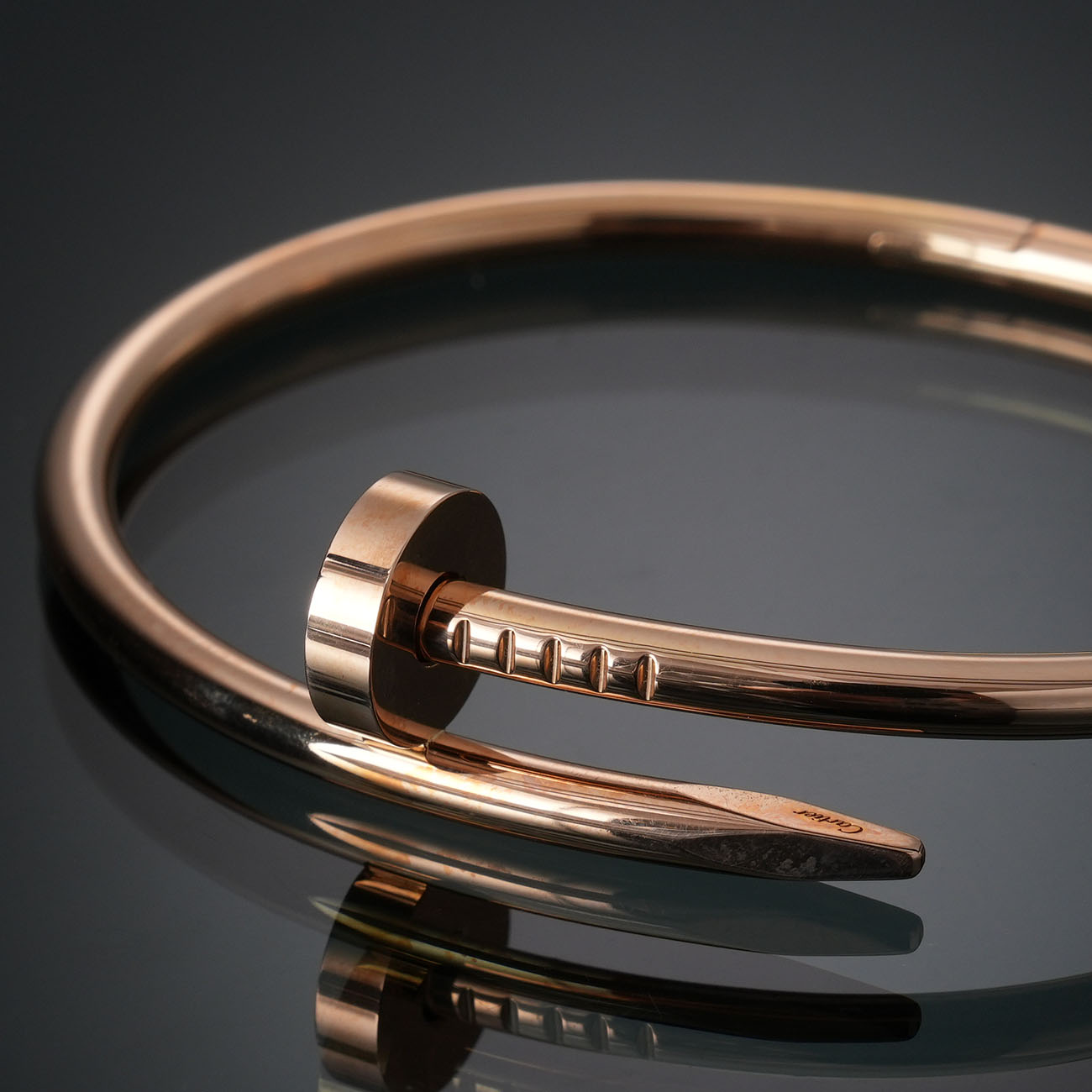 CARTIER(USED)까르띠에 저스트 앵 끌루 브레이슬릿 #17