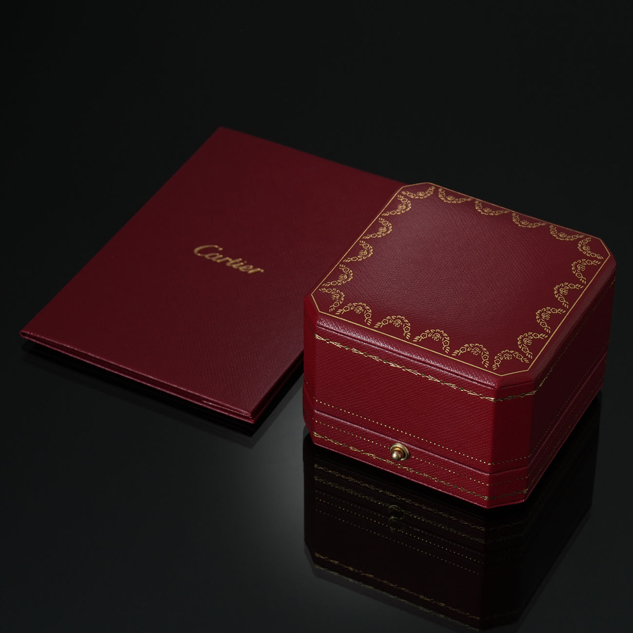 CARTIER(USED)까르띠에 3P 러브 링 #53