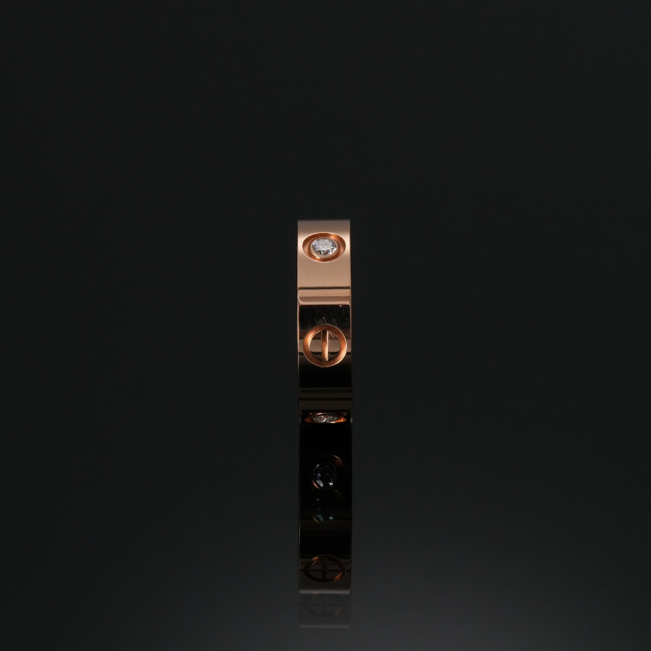 CARTIER(USED)까르띠에 3P 러브 링 #53