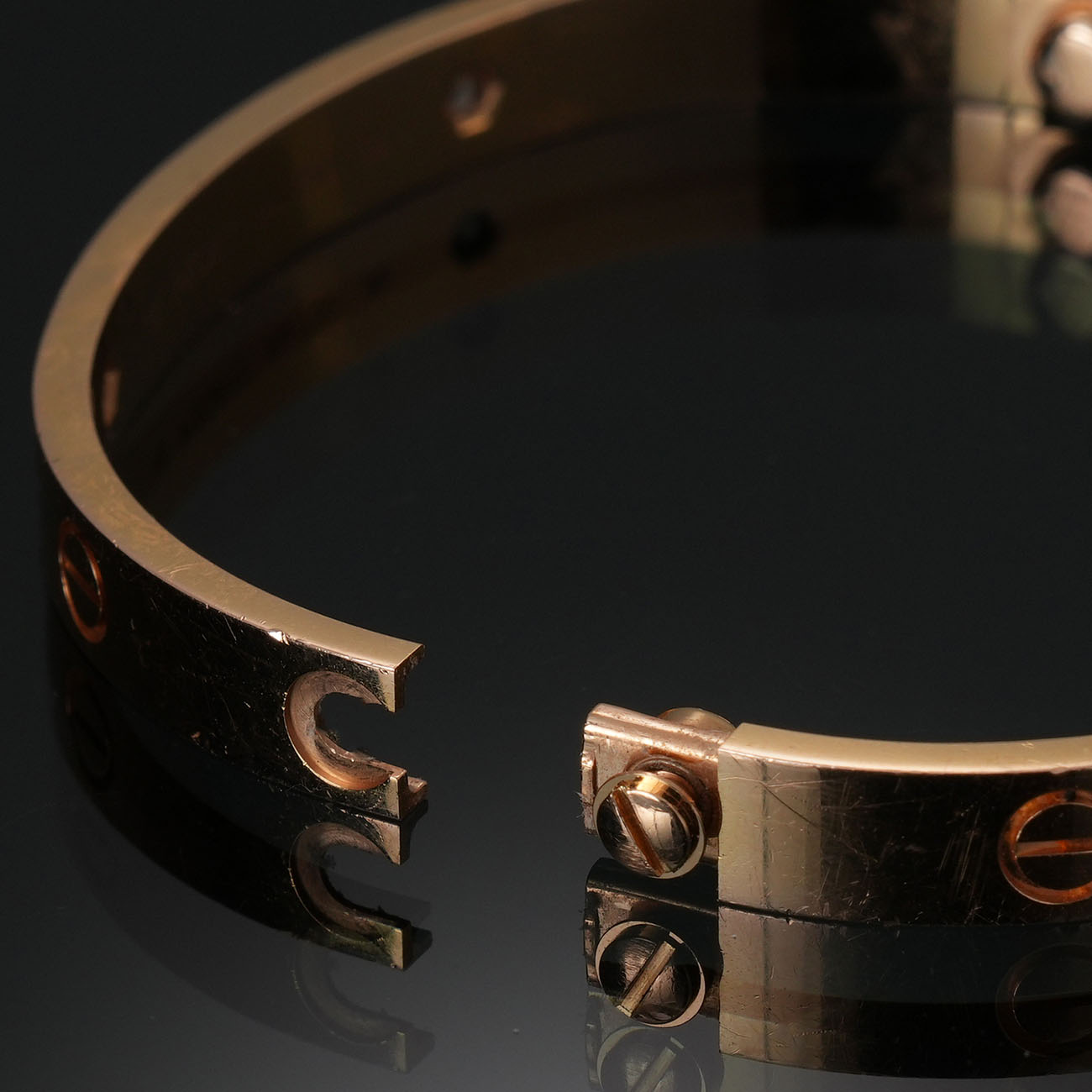 CARTIER(USED)까르띠에 러브 브레이슬릿 4P #16