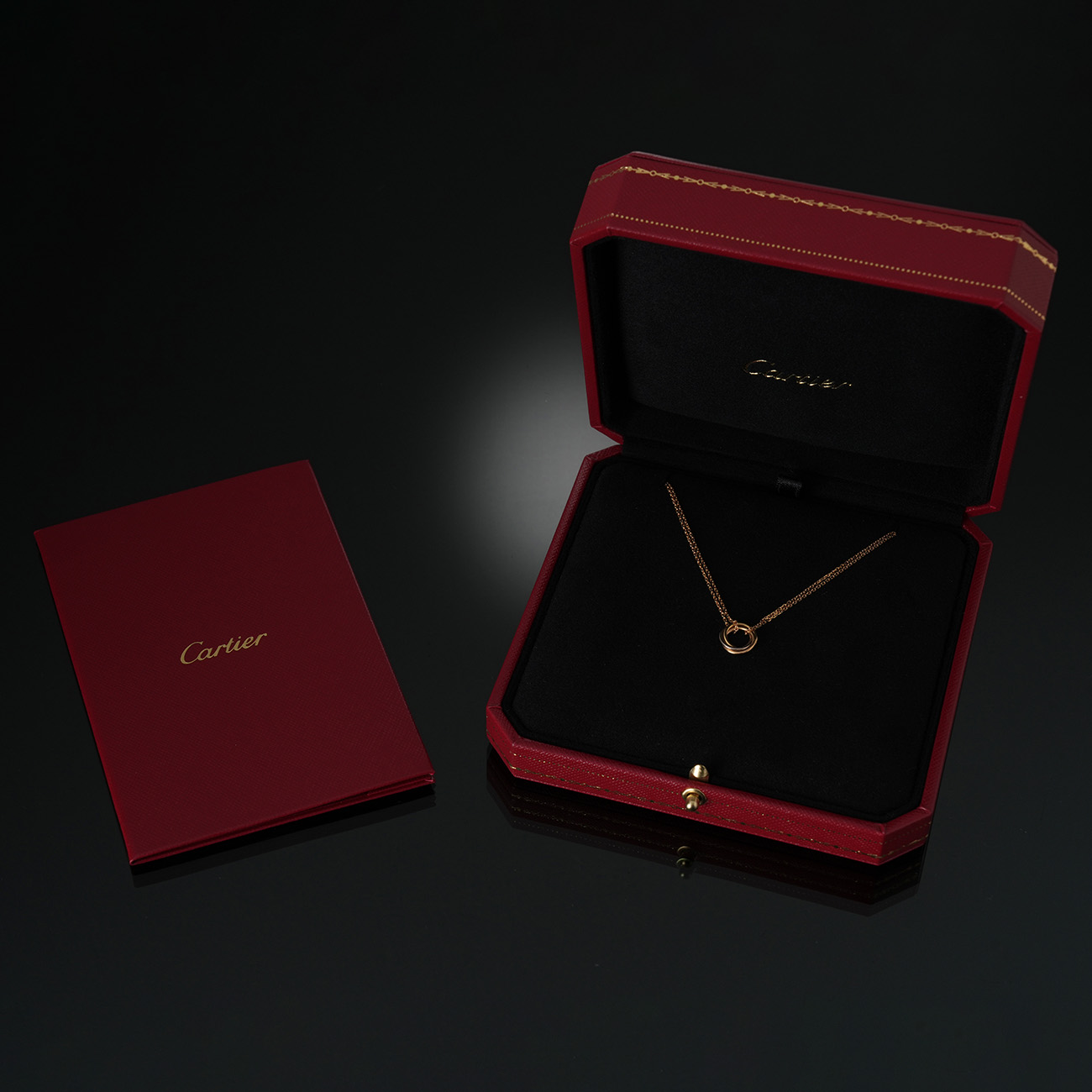 CARTIER(USED)까르띠에 트리니티 네크리스