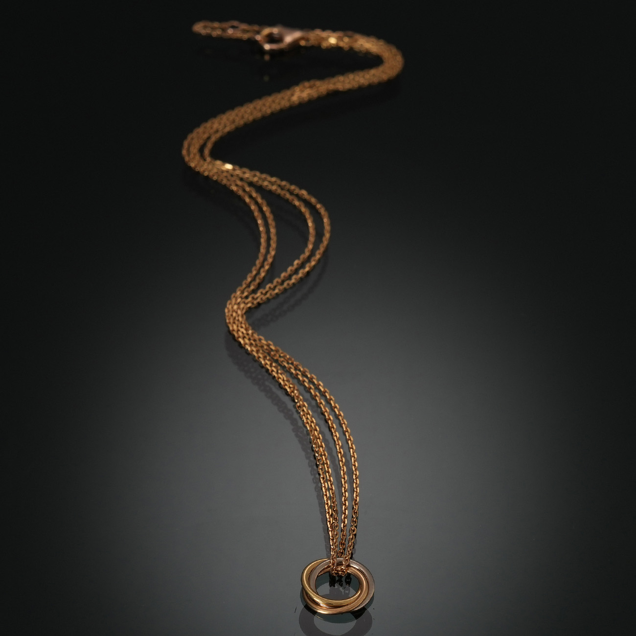 CARTIER(USED)까르띠에 트리니티 네크리스