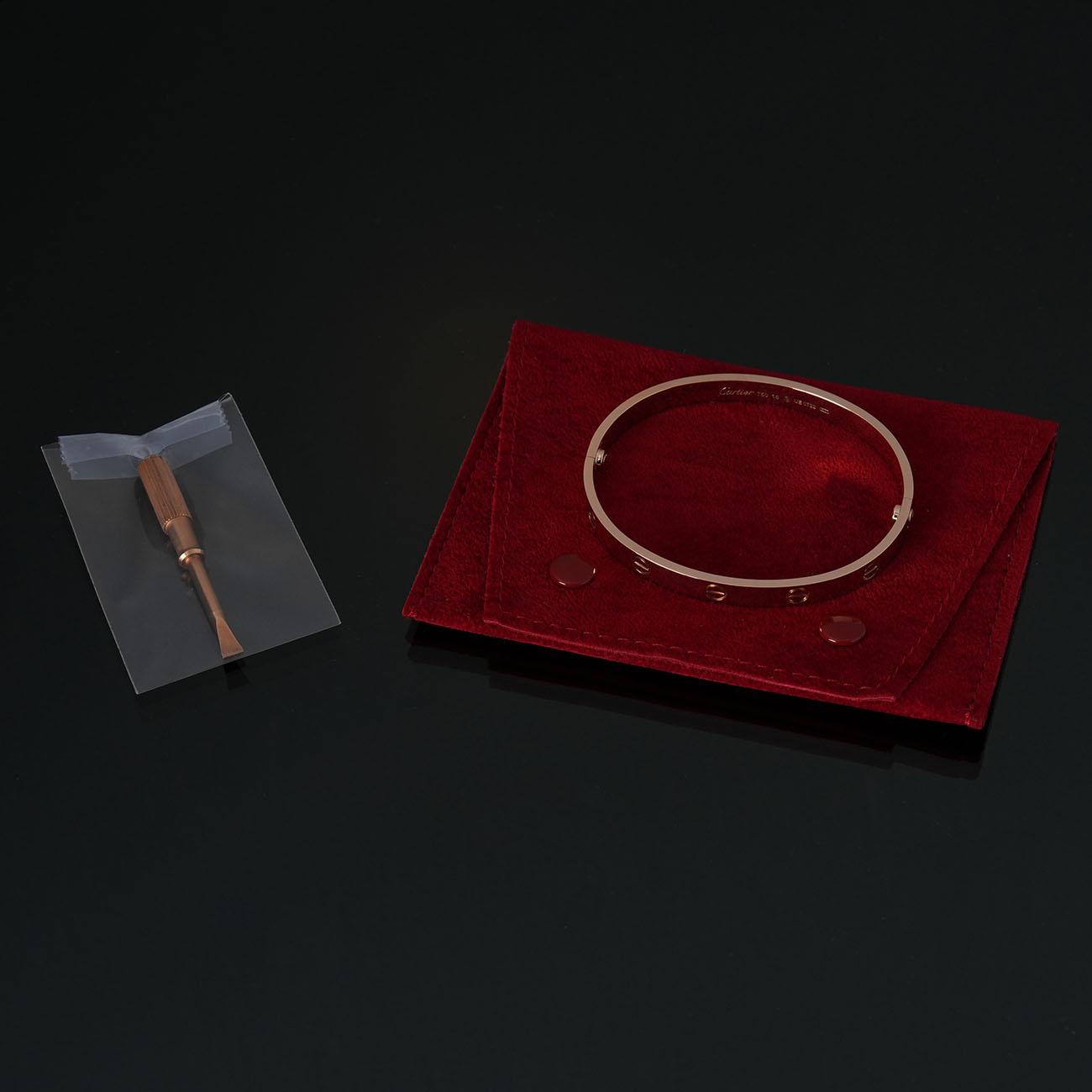 CARTIER(USED)까르띠에 러브 브레이슬릿 #18