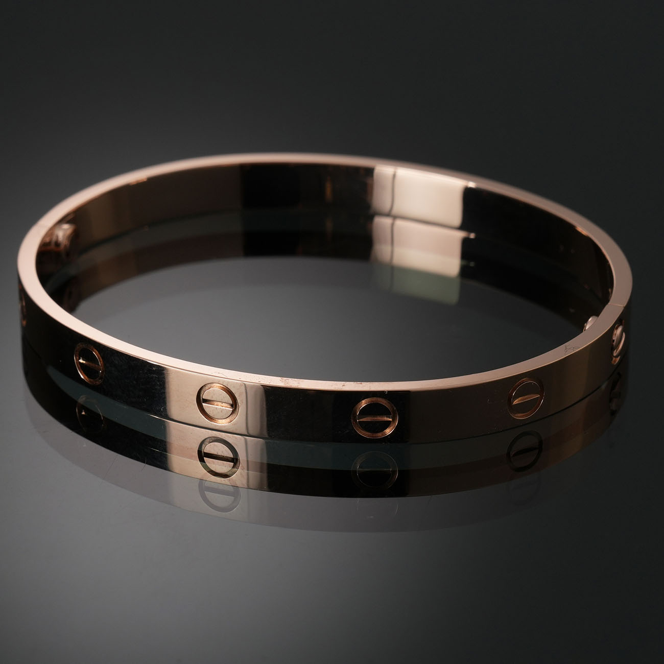 CARTIER(USED)까르띠에 러브 브레이슬릿 #18