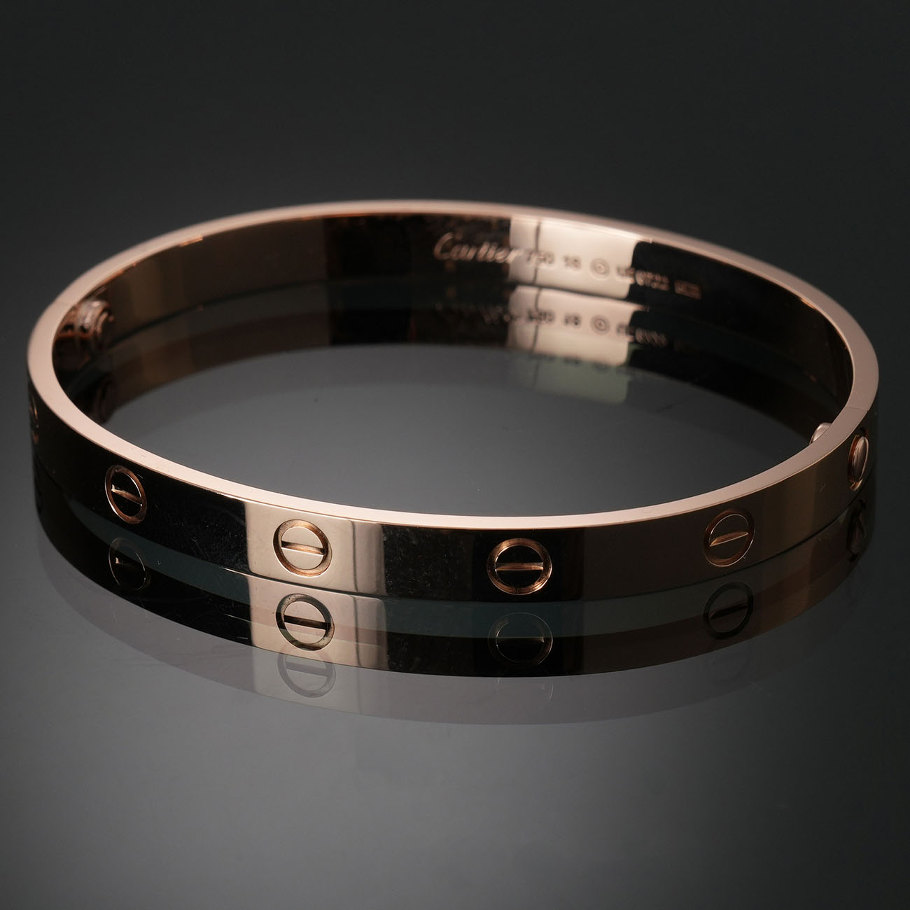 CARTIER(USED)까르띠에 러브 브레이슬릿 #18
