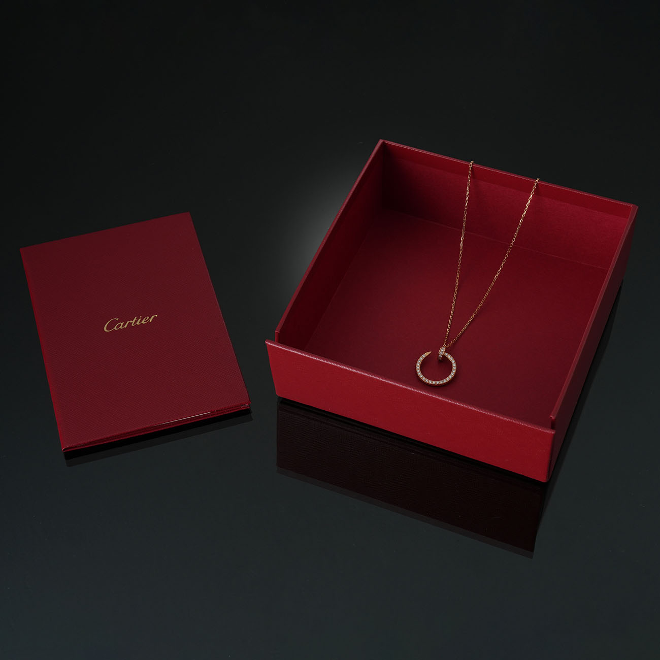 CARTIER(USED)까르띠에 저스트 앵 끌루 다이아 네크리스