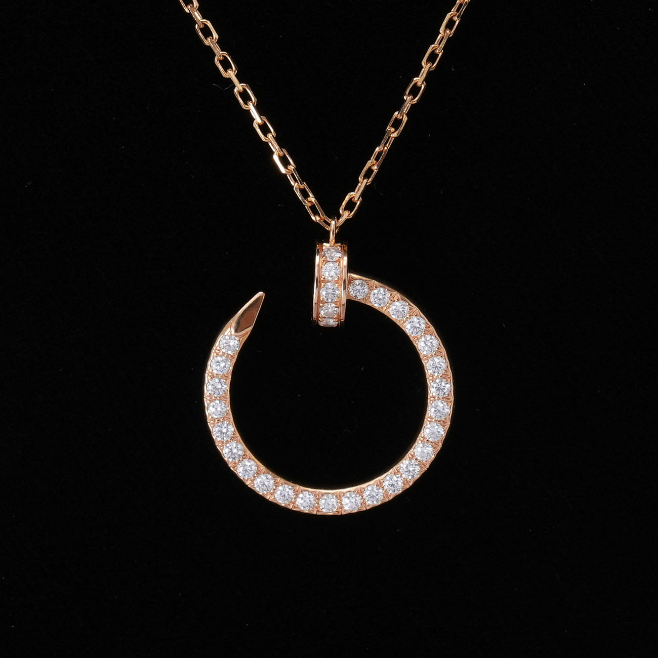 CARTIER(USED)까르띠에 저스트 앵 끌루 다이아 네크리스