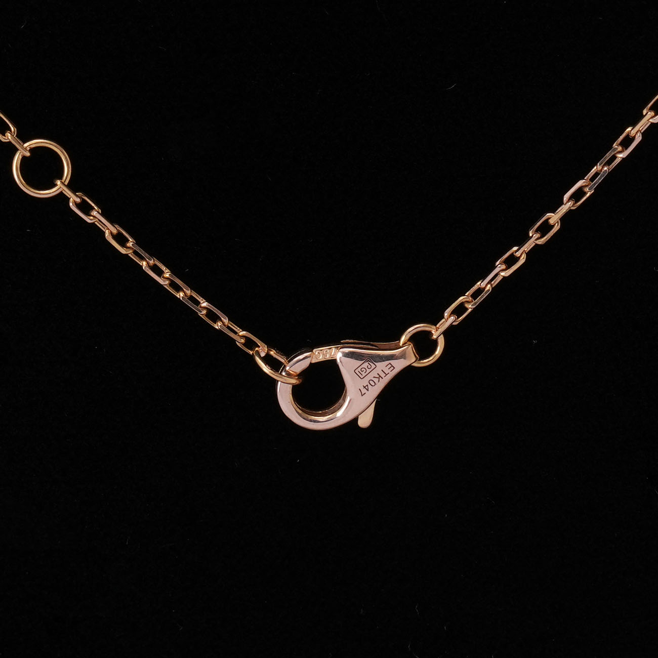 CARTIER(USED)까르띠에 저스트 앵 끌루 다이아 네크리스