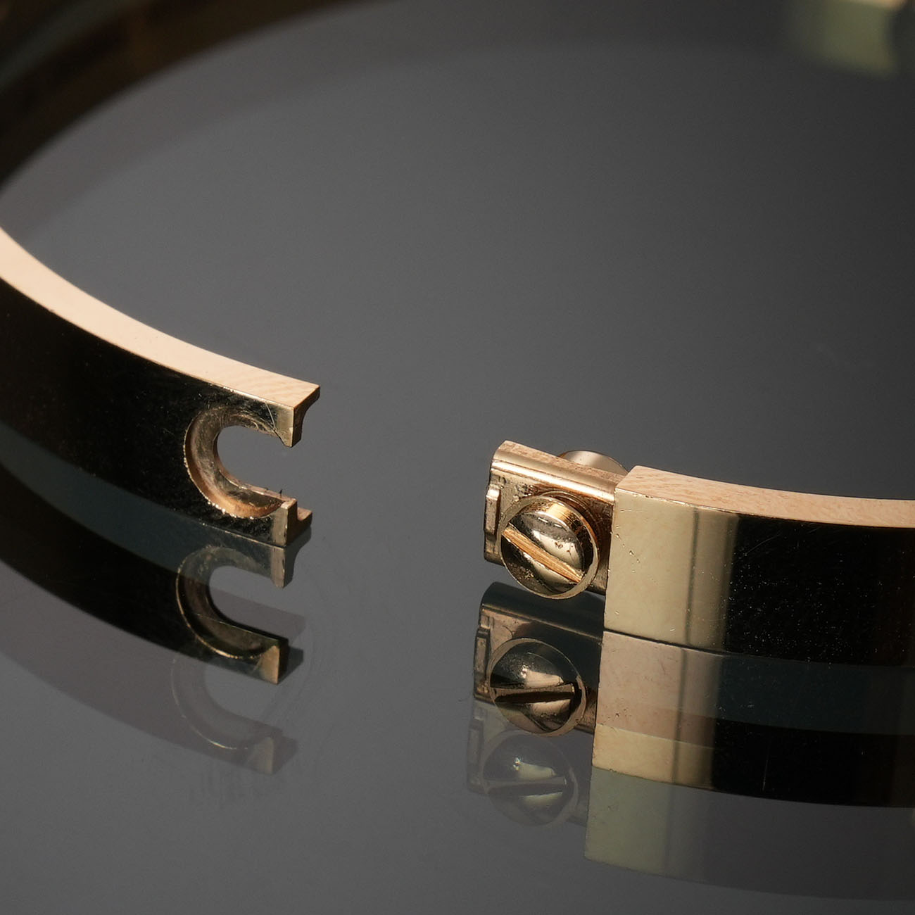 CARTIER(USED)까르띠에 러브 브레이슬릿 19#
