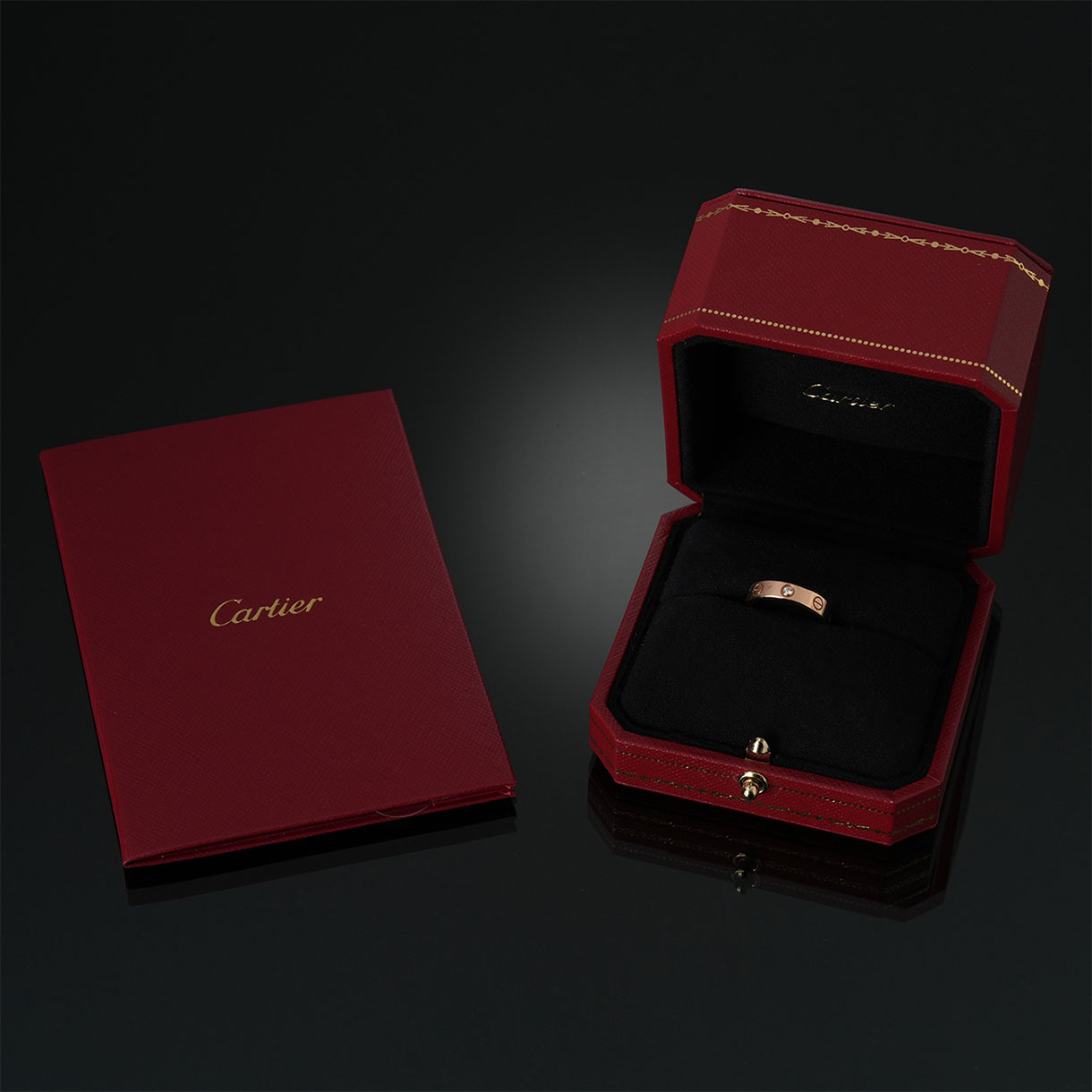 CARTIER(USED)까르띠에  러브링 1P #49