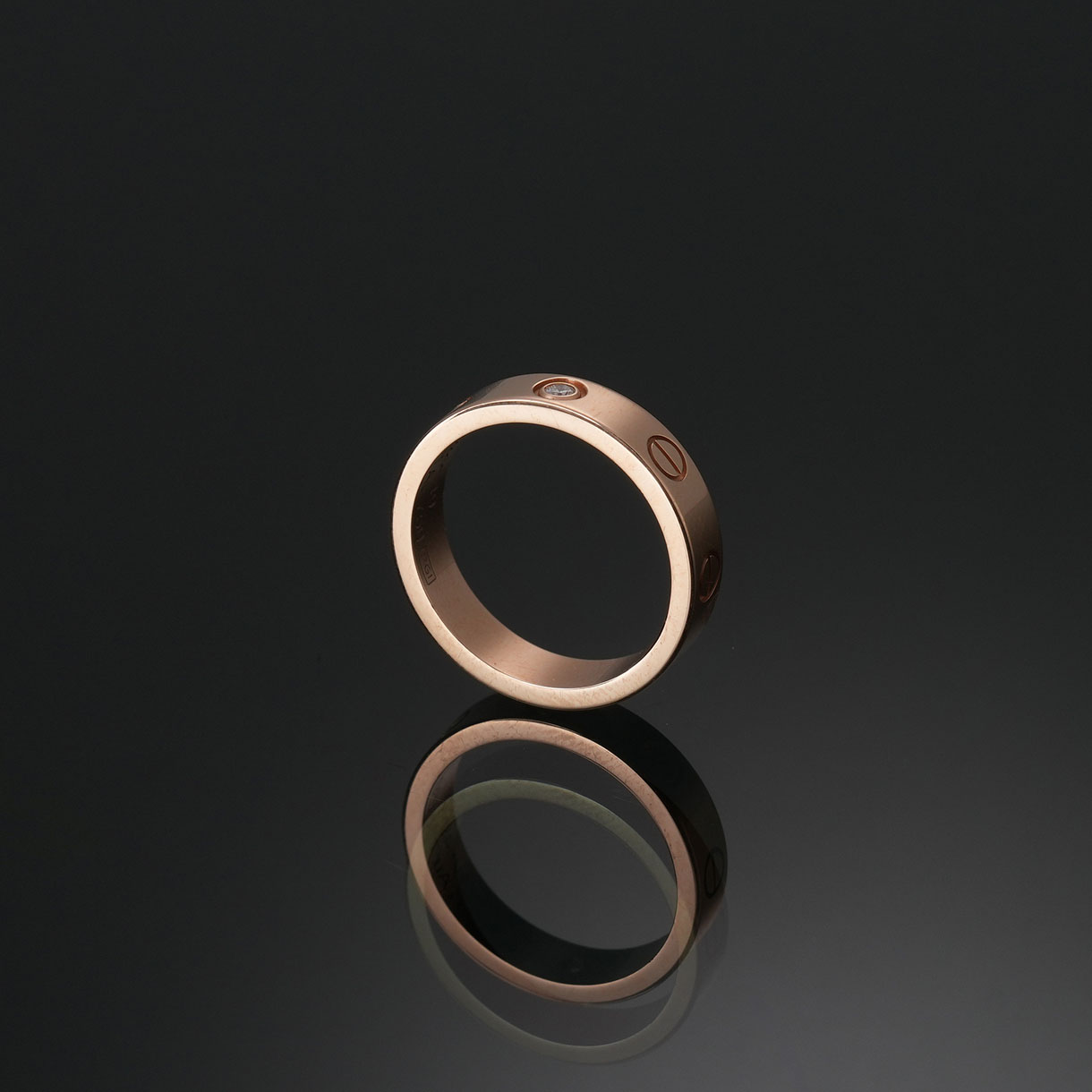 CARTIER(USED)까르띠에  러브링 1P #49