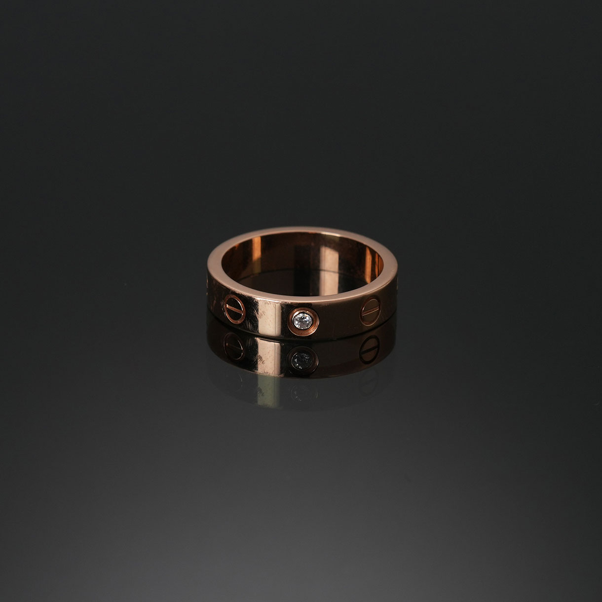 CARTIER(USED)까르띠에  러브링 1P #49