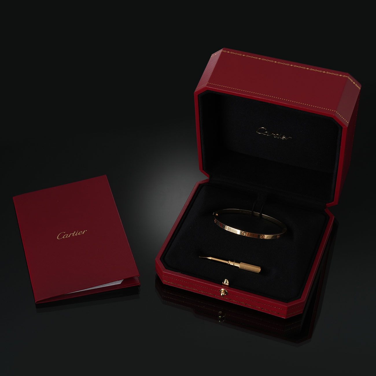 CARTIER(USED)까르띠에 러브 브레이슬릿 SM #17
